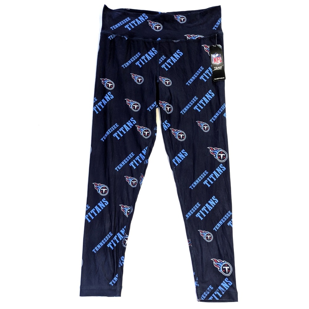 NFL Team Apparel Tennessee Titans Womens Pajama Pants PJs Sleepwear Large NWT